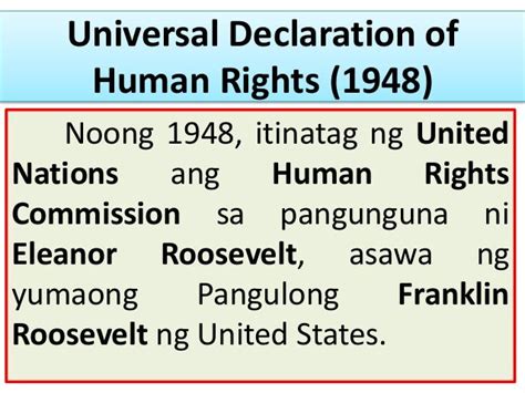 poster sa karapatang pantao|Universal Declaration of Human Rights – Commision .